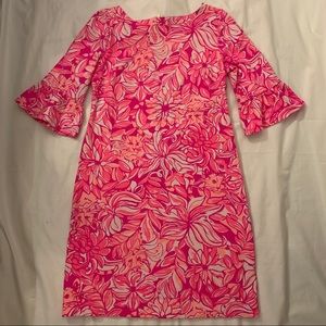 EUC Lilly Pulitzer Dress Pawsitive Cattitude S